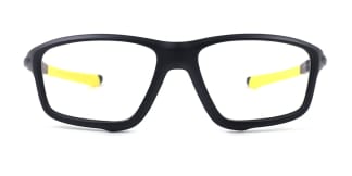 8071 Bruno Rectangle,Aviator yellow glasses