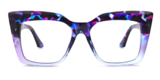 8130 Lakin Cateye floral glasses