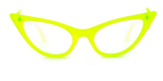 86262 Ivy Cateye yellow glasses