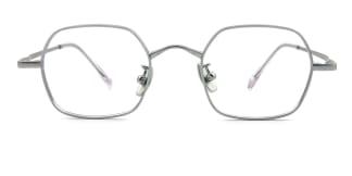 88301 Netti Rectangle silver glasses