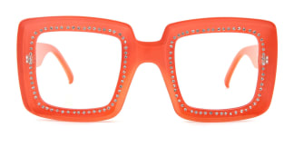 8871B Persia Rectangle orange glasses
