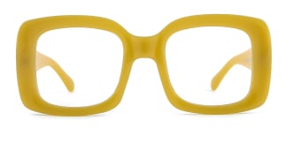 9105 Dalila Rectangle yellow glasses