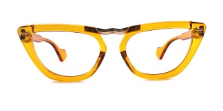 95061 Payton Cateye yellow glasses