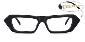 95089 Adan Cateye black glasses