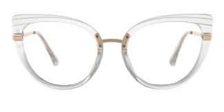 95282 Cadence Cateye clear glasses