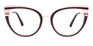 95282 Cadence Cateye red glasses