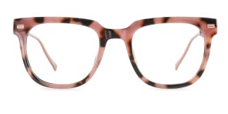 95837 Amberann Rectangle pink glasses