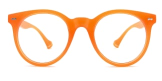 97094 Elvie Oval orange glasses