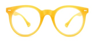 97094 Elvie Oval yellow glasses