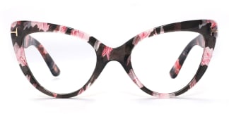97398 Devorah Cateye floral glasses