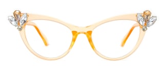 97563 Bessie Cateye orange glasses