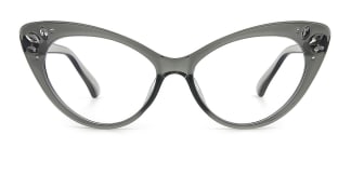 97568 Rogers Cateye grey glasses