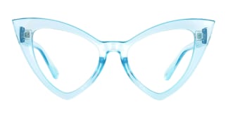 98044 dominic Cateye blue glasses