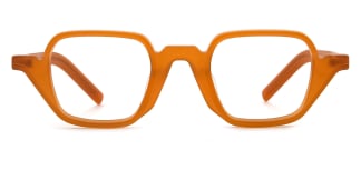 98216 Angelinea Geometric orange glasses
