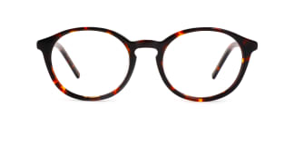 9830 Marty Oval tortoiseshell glasses