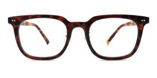 98302 Mindy Rectangle tortoiseshell glasses