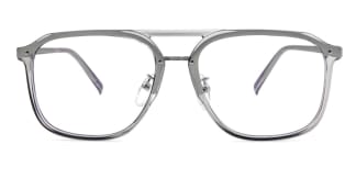 98801 Petronel Rectangle,Aviator grey glasses