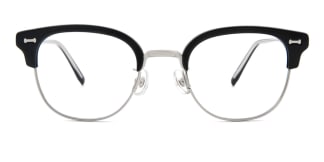 98C79 Nichelle Rectangle silver glasses
