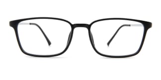 98T61 Kiersten Rectangle black glasses