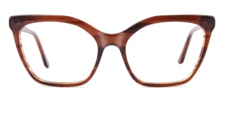 C1077 monica Cateye tortoiseshell glasses