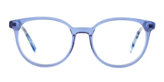 F2137 Grselda Oval blue glasses