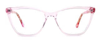 F2163 polly Cateye pink glasses