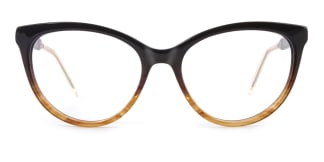 H0054 quentina Cateye tortoiseshell glasses