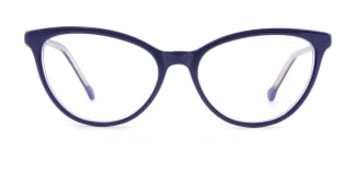 H0534 SHERRY Cateye blue glasses
