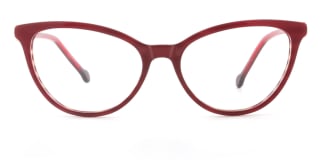 H0534 SHERRY Cateye red glasses