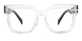 HT058 Danielle Geometric clear glasses