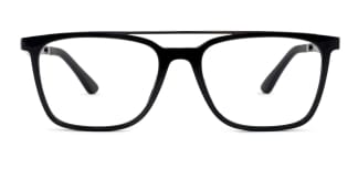 HW8189 Daniel Aviator black glasses