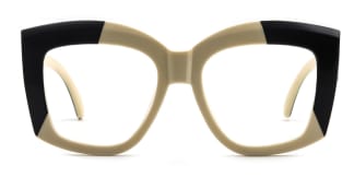 JR61641 Emilio Cateye yellow glasses