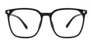 K8009 Letty Rectangle black glasses