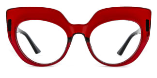 K9620 Sasha Cateye red glasses