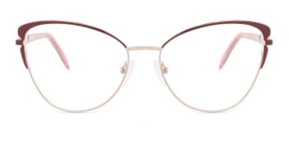 M1005 Christina Cateye red glasses