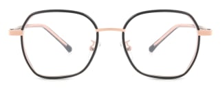 M2177 Cindy Geometric black glasses