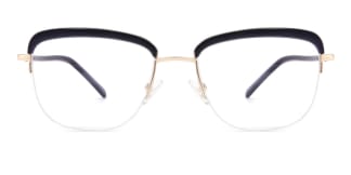 M8608 Riley Cateye black glasses