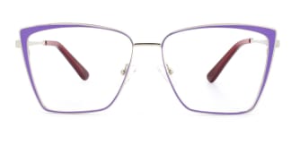 M8610-1 Pansey Cateye purple glasses