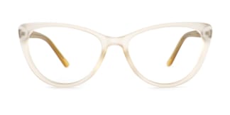 P8013 May Cateye yellow glasses