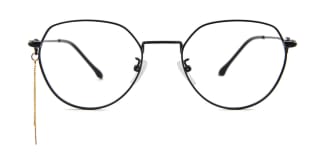 S11381 Kieran Rectangle,Geometric black glasses