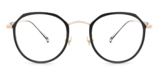 S11689 Clement Geometric gold glasses