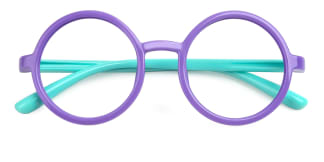 S8232 Anya Round purple glasses