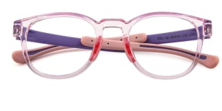 TRJ09 Fionan Oval pink glasses