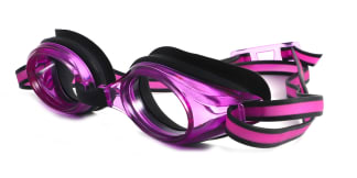 YJ12 Azura Oval purple glasses