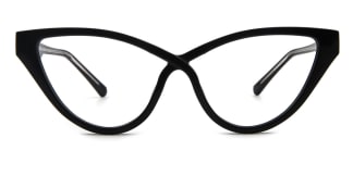 Z1003 Matia Cateye black glasses