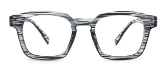 Z3351 Josephine Rectangle black glasses