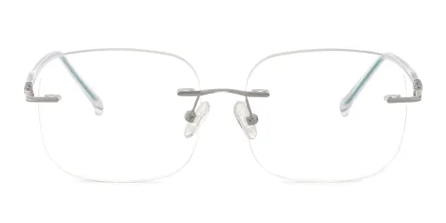 0071 Jessica Rectangle green glasses