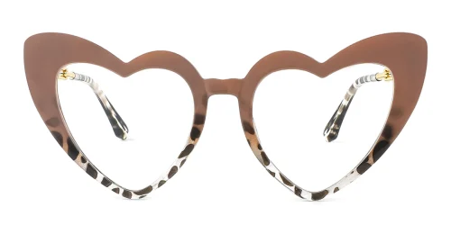 0090 Moody  brown glasses