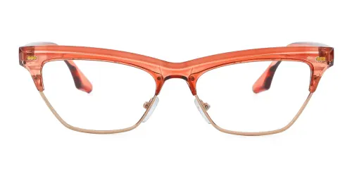 0092 Marlin Cateye brown glasses