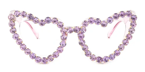 0096 Ember  purple glasses